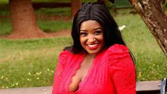 Actress Bernice Njeri Gachomba, popularly known as Njambi for her hilarious role in "The Real House-helps of Kawangware" series