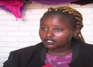 Mercy Tarus during an interview with media