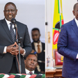 President Ruto before and after shedding weight
