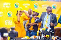 UDA Sec Gen Cleophas Malala welcomes musicians to UDA on April 12, 2023