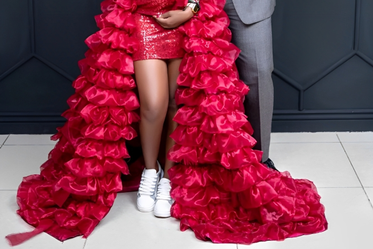 Nyce Wanjeri & husband Leting