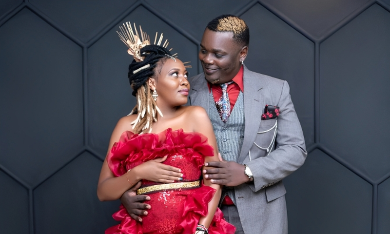 Nyce Wanjeri & husband Leting