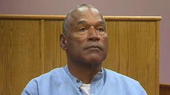 O.J. Simpson at his parole hearing.