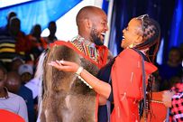 Photos from Stephen Letoo's homecoming party in Narok County