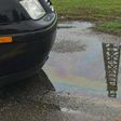 Car leaking oil