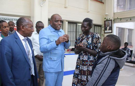 Jairus Kipkogei's admission to University