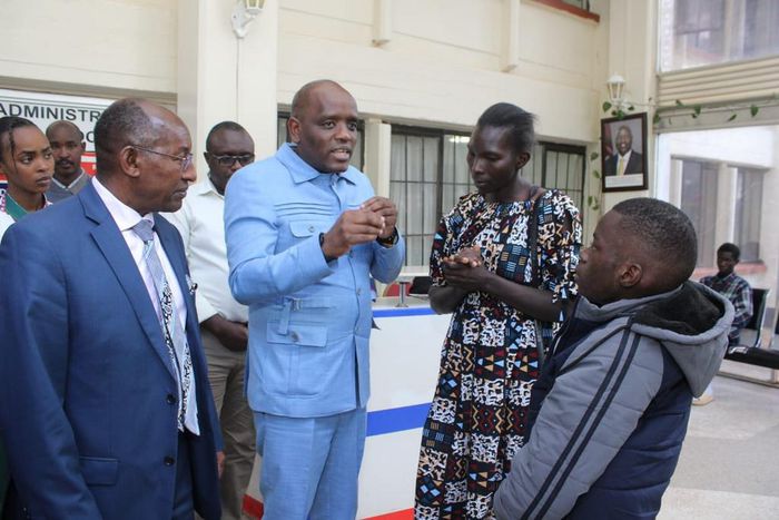 Jairus Kipkogei's admission to University