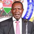Treasury Cabinet Secretary Prof Njuguna Ndungu speaking during a media briefing