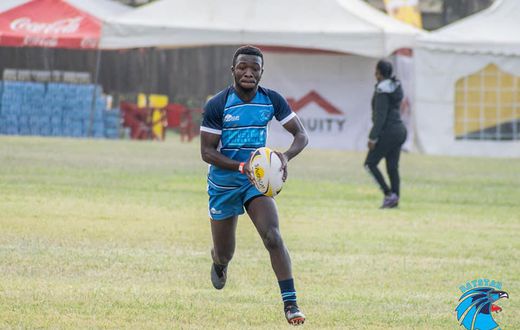 Floyd Wabwire in action for the Daystar Falcons/Photo/Daystar Falcons