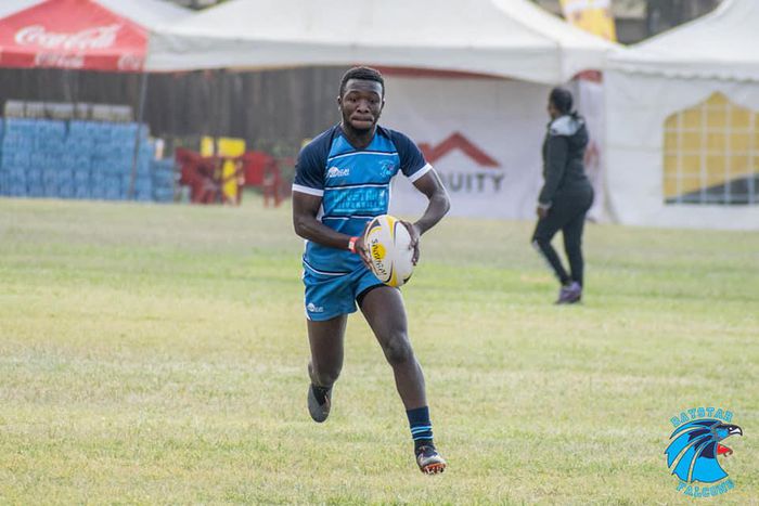 Floyd Wabwire in action for the Daystar Falcons/Photo/Daystar Falcons