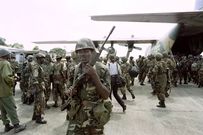ECOMOG in 1997 in Sierra Leone's capital, Freetown