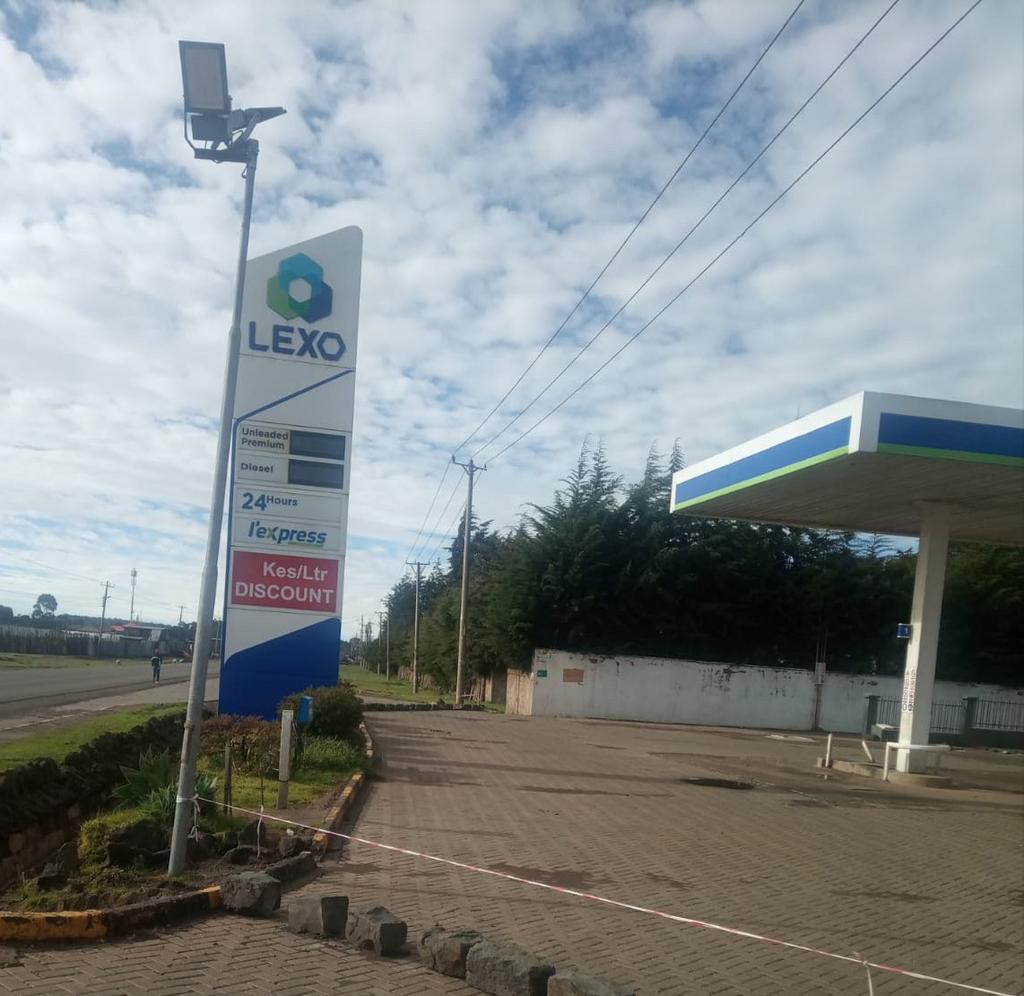 Petrol station where Sh8 million was stolen