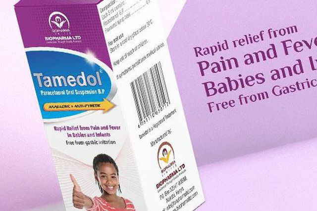 Paracetamol oral solution.