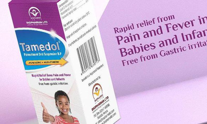 Paracetamol oral solution.