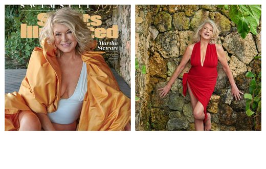 Martha Stewart on the cover of Sports Illustrated [Instagram/marthastewart]