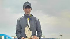 Kenyan rally driver Joe Kariuki