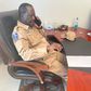 Raila Odinga in combat gear