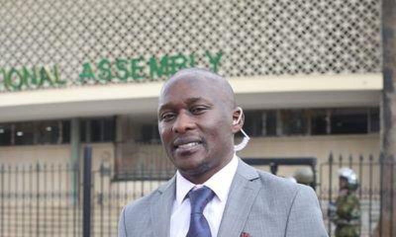 NTV reporter Dancan Khaemba