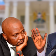 A collage of Trade CS Moses Kuria and Deputy President Rigathi Gachagua