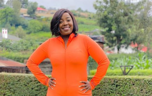 Actress Jackie Matubia