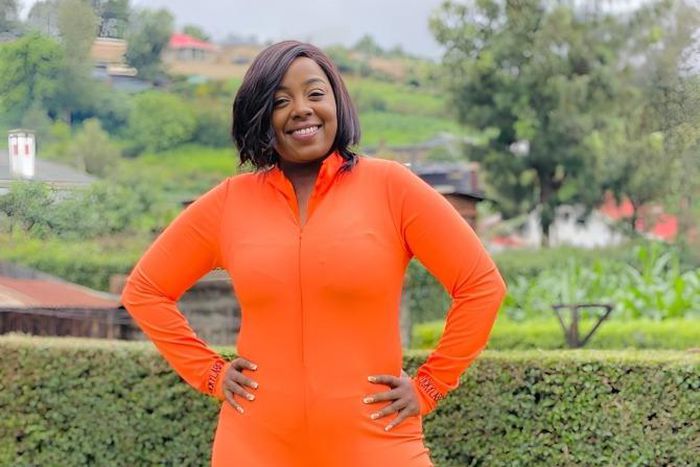 Actress Jackie Matubia