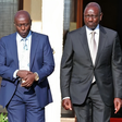 File image of President William Ruto and DP Rigathi Gachagua at the Kakamega State Lodge during a visit to Western Kenya on August 30, 2023.