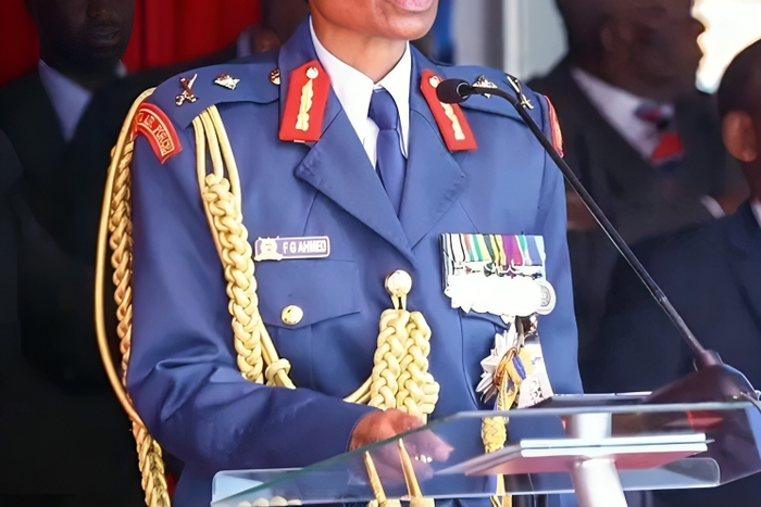 Major General Fatuma Gaiti Ahmed during a past interview