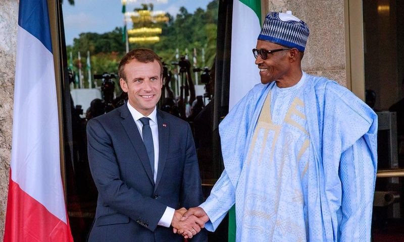 President-Macron-and-President-Buhari