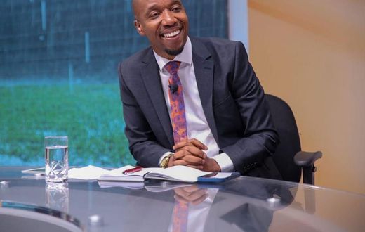 Citizen TV News anchor Rashid Abdalla