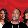 A collage of Kenya Moore, Kenya Barris & Kenya Howard-Bell