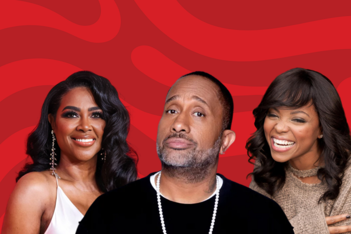 A collage of Kenya Moore, Kenya Barris & Kenya Howard-Bell