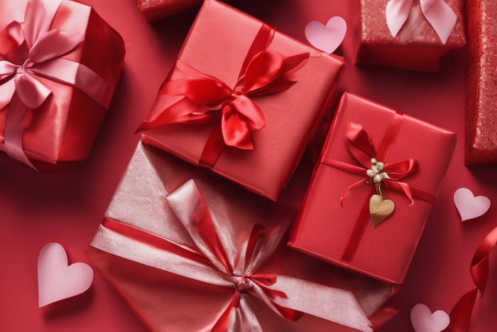 An AI image of Valentine's day gifts