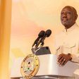 President William Ruto speaking during the opening of the Devolution Conference in Eldoret, Uasin Gishu County on August 16, 2023