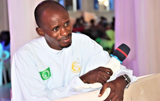 Pastor Ezekiel Odero during a past service