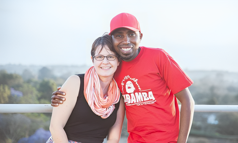 Moses Kimathi Mathenge alias DJ Moz and his wife Deborah Kimathi aka Debz