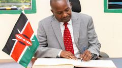 Cabinet Secretary for Interior and National Administration, Kithure Kindiki,