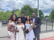 Gospel singer Gloria Muliro with her hubby Pastor Evans Sabwami and their children