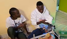 A screenshot of Comedian Dem Wa Facebook surprising Oga Obinna on his birthday