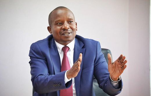 Interior CS Kithure Kindiki speaks during a past meeting