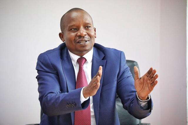 Interior CS Kithure Kindiki speaks during a past meeting