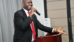 Immigration and Citizen Services PS Prof Julius Bitok during a retreat for the onboarding of public universities to eCitizen on August 10, 2023