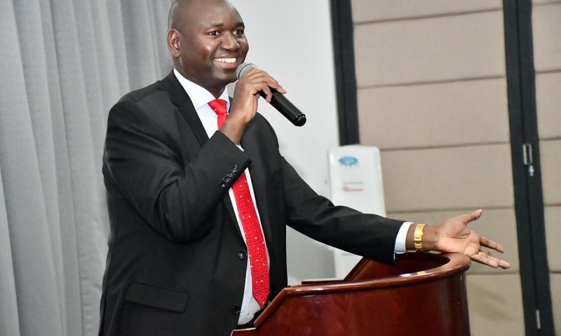 Immigration and Citizen Services PS Prof Julius Bitok during a retreat for the onboarding of public universities to eCitizen on August 10, 2023