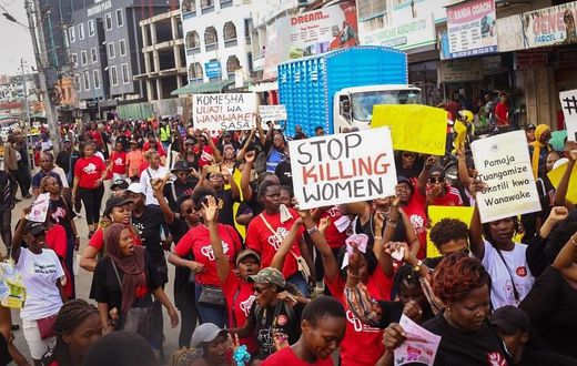 #EndFemicideKE march