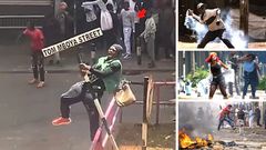 DCI releases 28 photos of wanted Kenyans captured wrecking havoc in Nairobi, launches man hunt for suspects