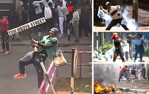 DCI releases 28 photos of wanted Kenyans captured wrecking havoc in Nairobi, launches man hunt for suspects
