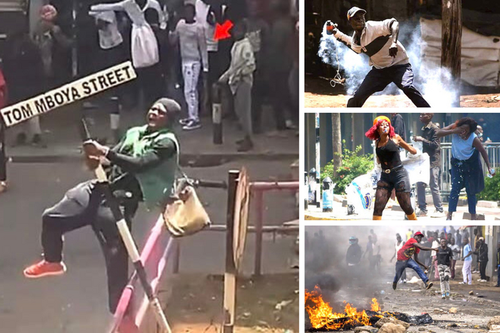 DCI releases 28 photos of wanted Kenyans captured wrecking havoc in Nairobi, launches man hunt for suspects