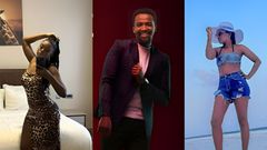 A collage image of Azziad, Pascal Tokodi and Shix Kapienga