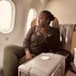 Actress Jackie Matubia boards a flight to Cape Town South Africa on July 13, 2023