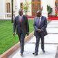 President William Ruto and Deputy President Rigathi Gachagua after a Cabinet meeting at State House, on April 27, 2023