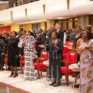 1st Lady Rachel Ruto, Dorcas Rigathi & Rev Kathy Kiuna at Faith Evangelistic Ministries Church in Karen